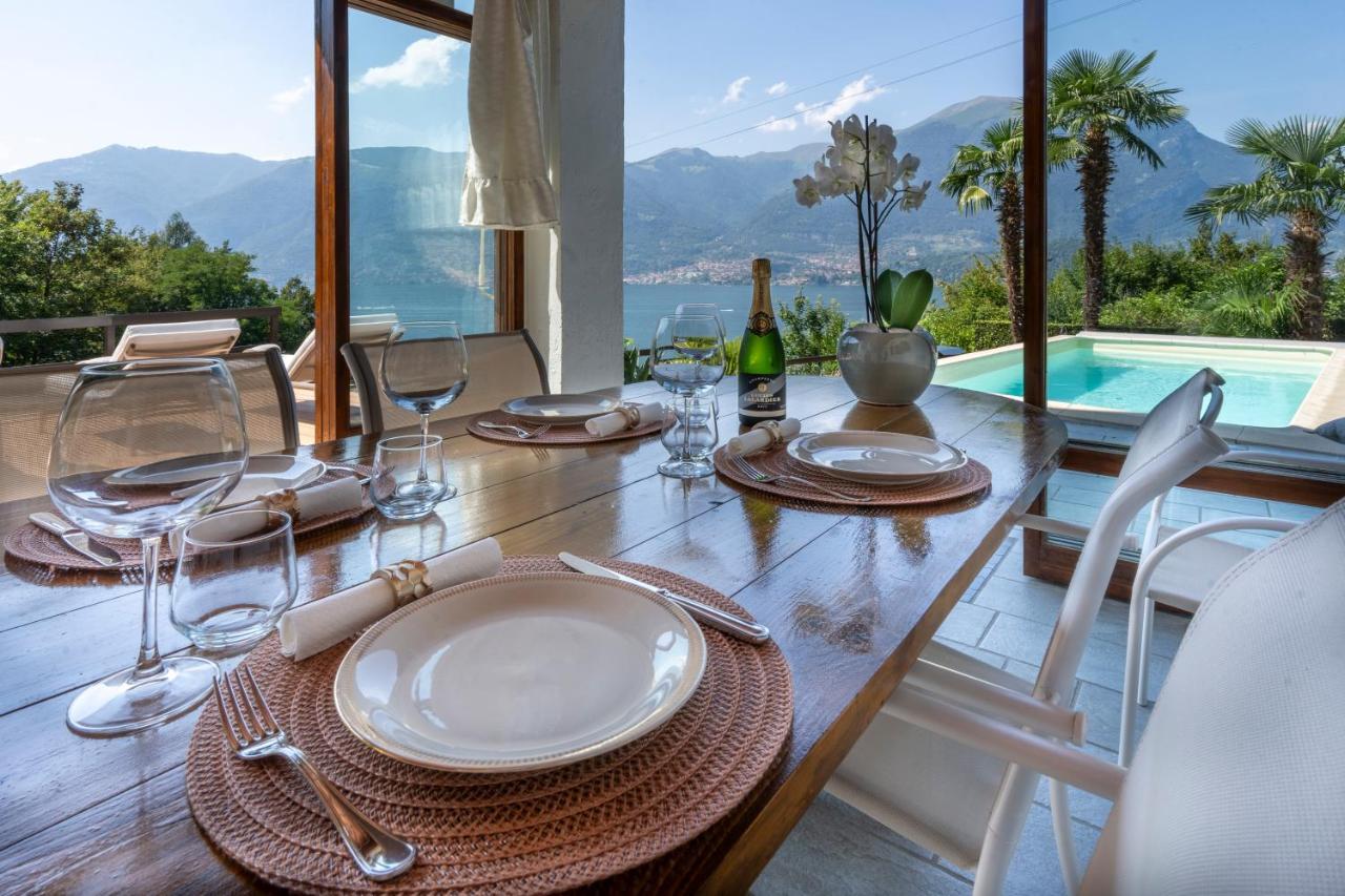 Villa Rosch Lezzeno Bagian luar foto