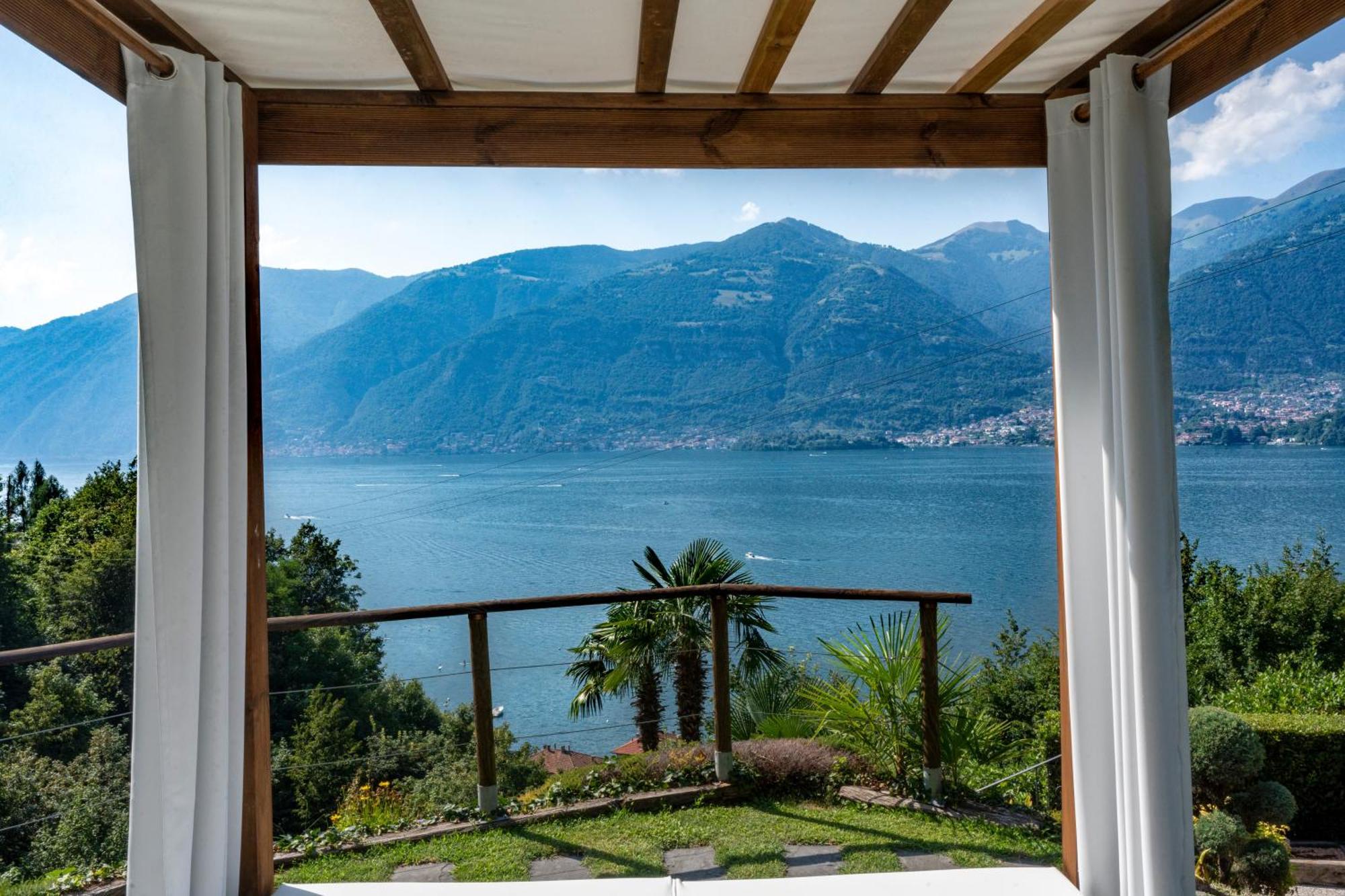 Villa Rosch Lezzeno Bagian luar foto