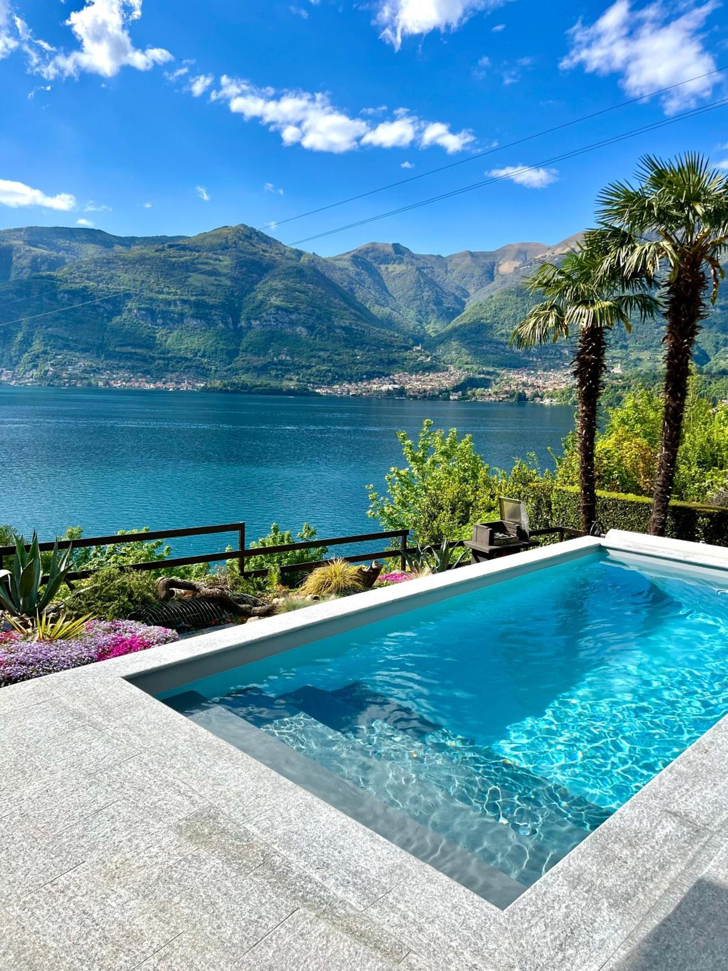 Villa Rosch Lezzeno Bagian luar foto