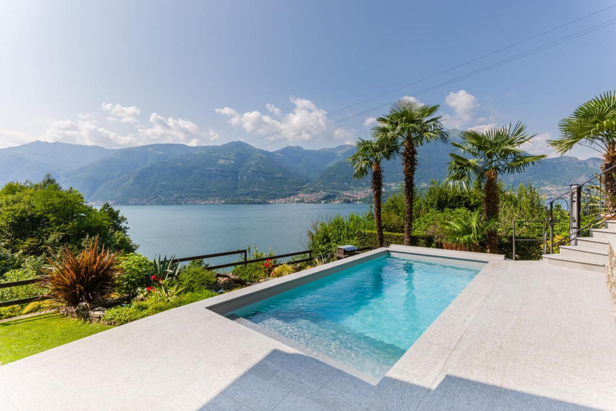 Villa Rosch Lezzeno Bagian luar foto