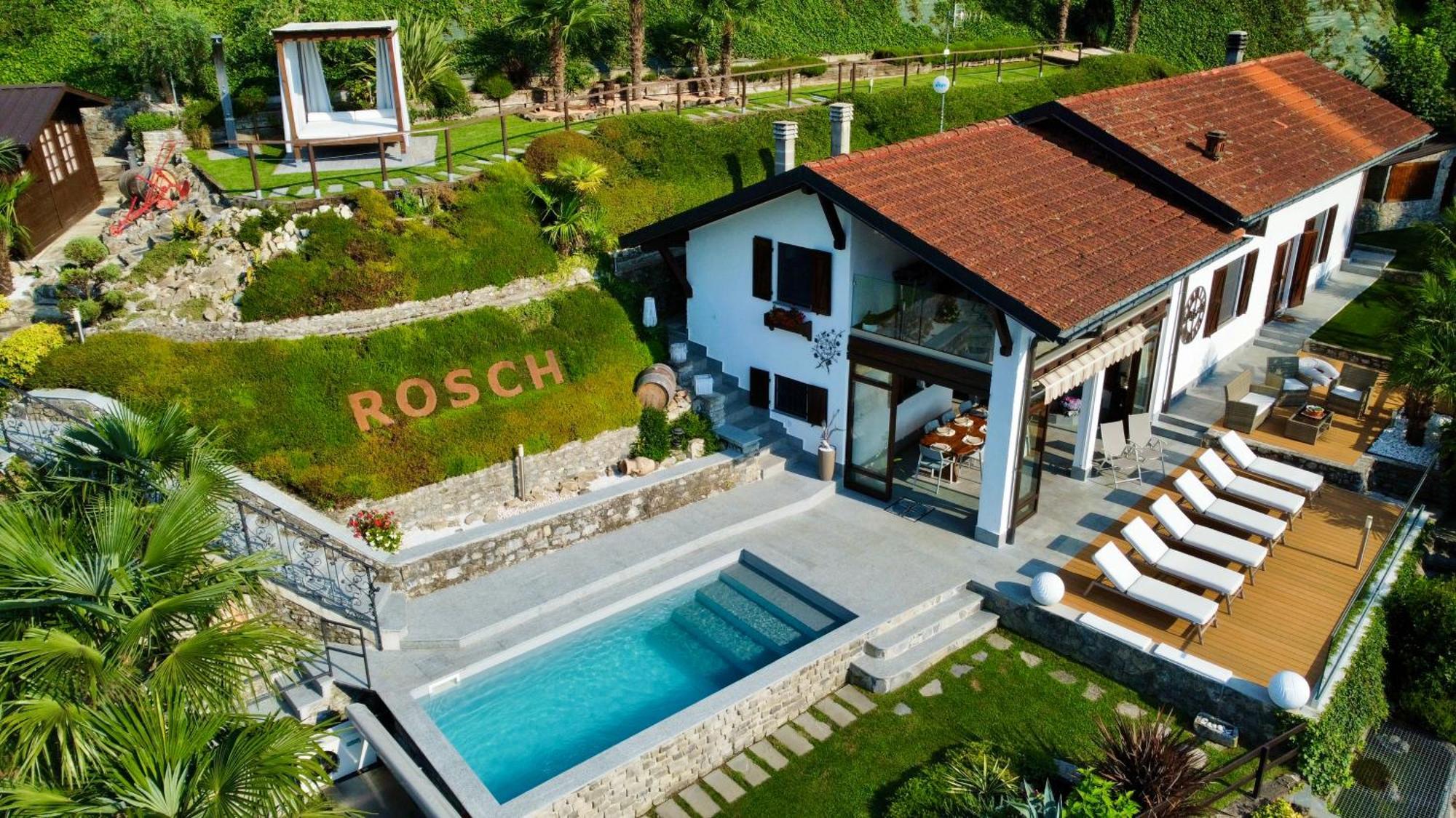 Villa Rosch Lezzeno Bagian luar foto