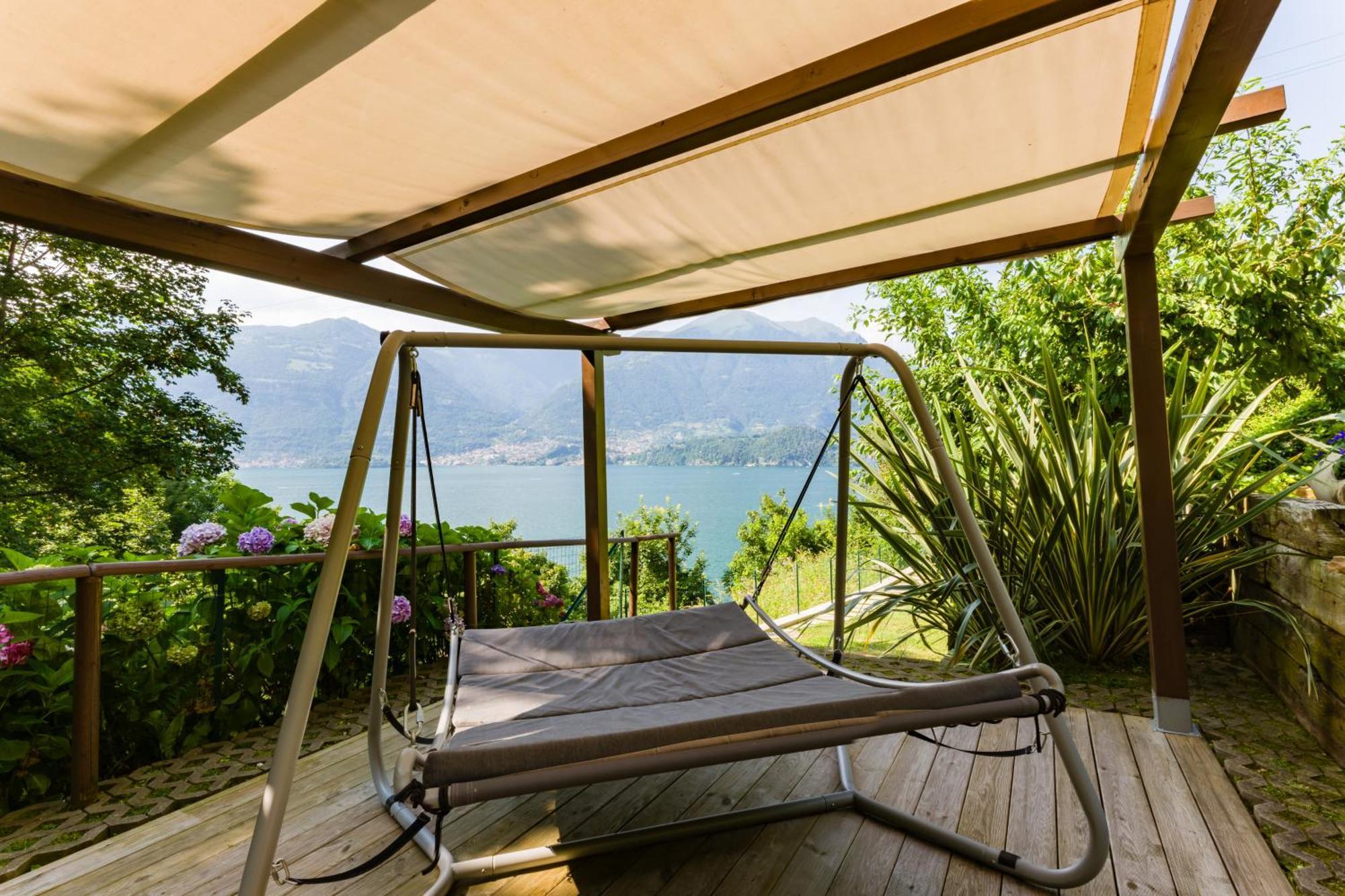 Villa Rosch Lezzeno Bagian luar foto