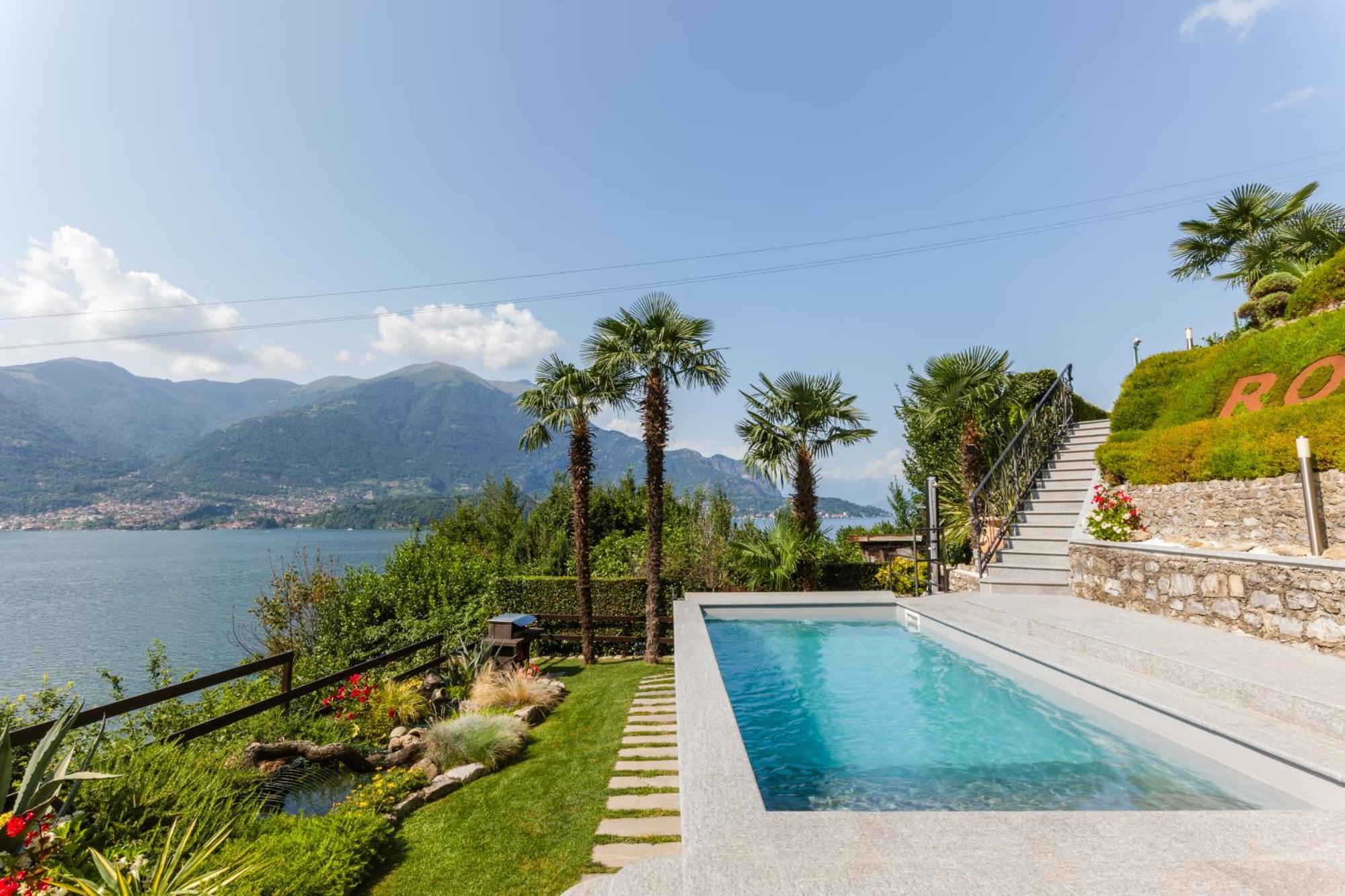 Villa Rosch Lezzeno Bagian luar foto